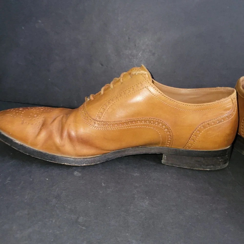 Allen Edmonds Siena Brogue Dress Shoes Men's Size 10.5D Oxford Brown